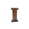 Lettre Métal recyclé "I" Hauteur 15 cm