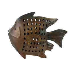 Poisson avec écailles Métal...