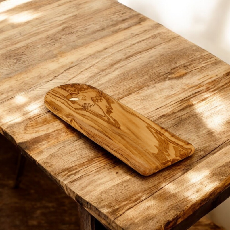 Planche à persil en olivier qualité artisanale avec trou