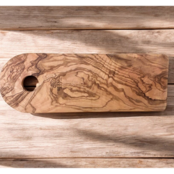 Planche à persil en olivier qualité artisanale avec trou