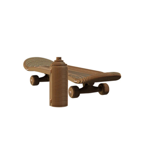 Puzzle 3D Skate Board et Bombe Aérosol