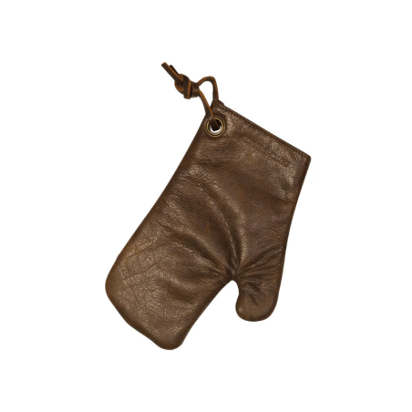 Gant de cuisine en cuir (3 couleurs disponibles)