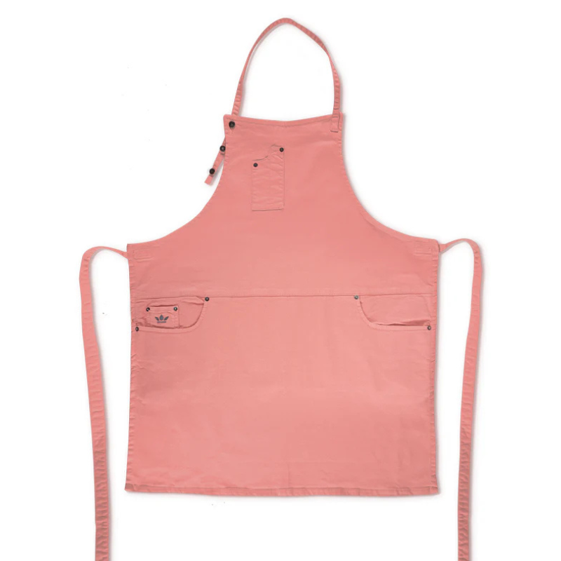Tablier 5 poches, coupe confortable Denim et toile ( 3 couleurs disponibles )