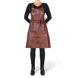 Tablier cinq poches en cuir...
