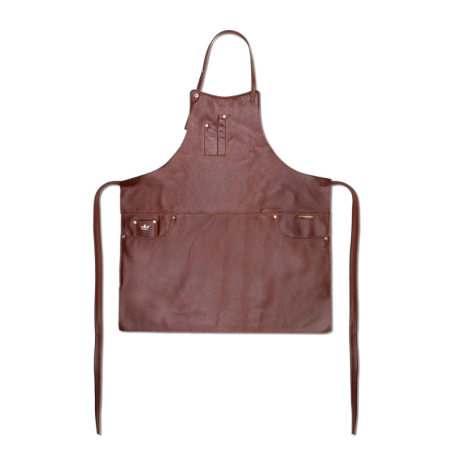 Tablier cinq poches en cuir (2 coloris)