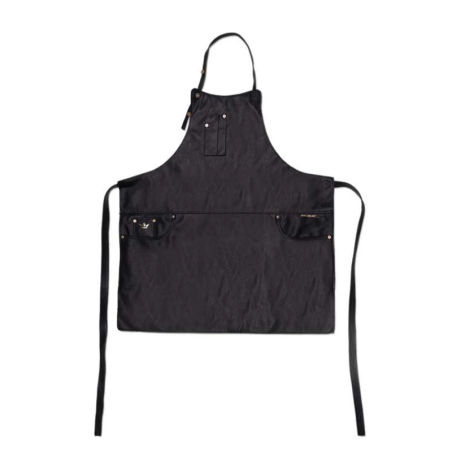 Tablier cinq poches en cuir (2 coloris)