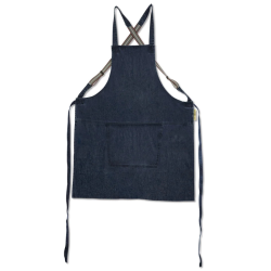 Tablier à bretelles en coton