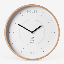 Horloge murale fabriquée en France