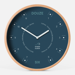 Horloge murale fabriquée en France
